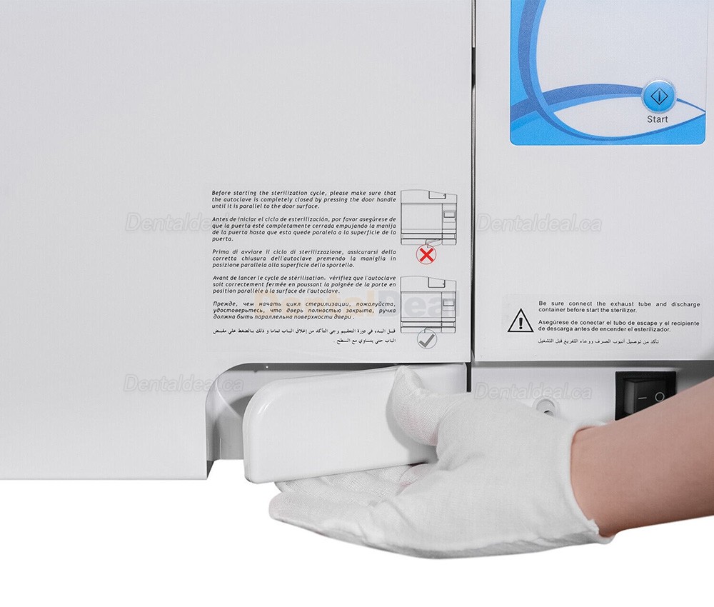 23L Table top Dental Autoclave Steam Sterilizer Class N with Drying Function